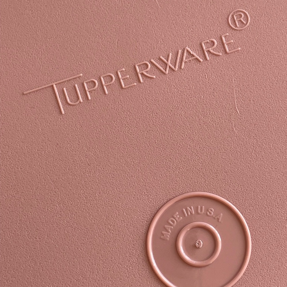 (8) Vintage Tupperware Slotted Food Lunch Dinner Trays - Picture 9 of 9